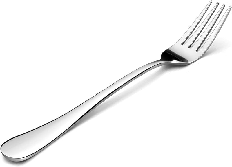 Dinner Forks, Haware 12-Pieces Stainless Steel Forks, Classic Elegant Design, Mirror Polished, Dishwasher Safe