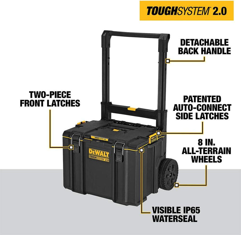 DEWALT DWST08450 TOUGH SYSTEM 2.0 MOBILE STORAGE