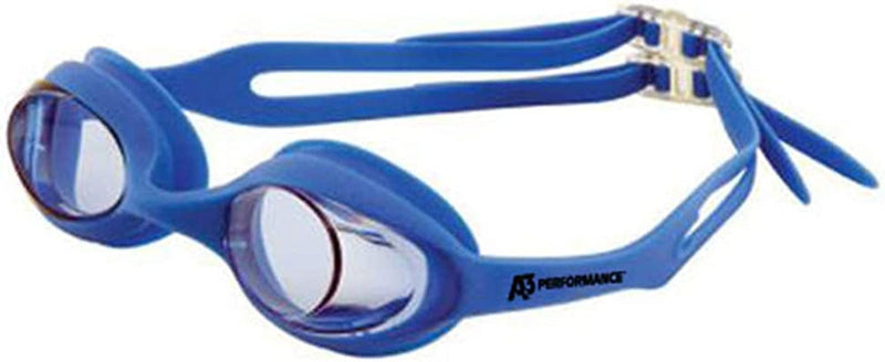 A3 Flex Youth Swim Goggles | Leak-Free, Comfortable, Clear Vision | Stylish for Girls, Boys, Toddlers | Safe and Easy to Use Sporting Goods > Outdoor Recreation > Boating & Water Sports > Swimming > Swim Goggles & Masks A3 Performance Blue  