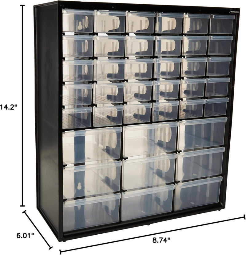 CRAFTSMAN Large Storage Organizer, 39 Compartment, Plastic (CMST40739)