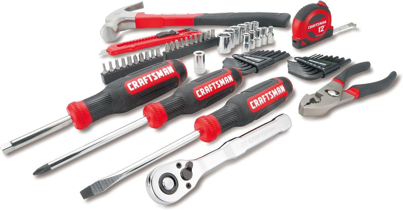 CRAFTSMAN 57 Piece Mechanics Tool Set/Home Tool Set (CMMT99447)