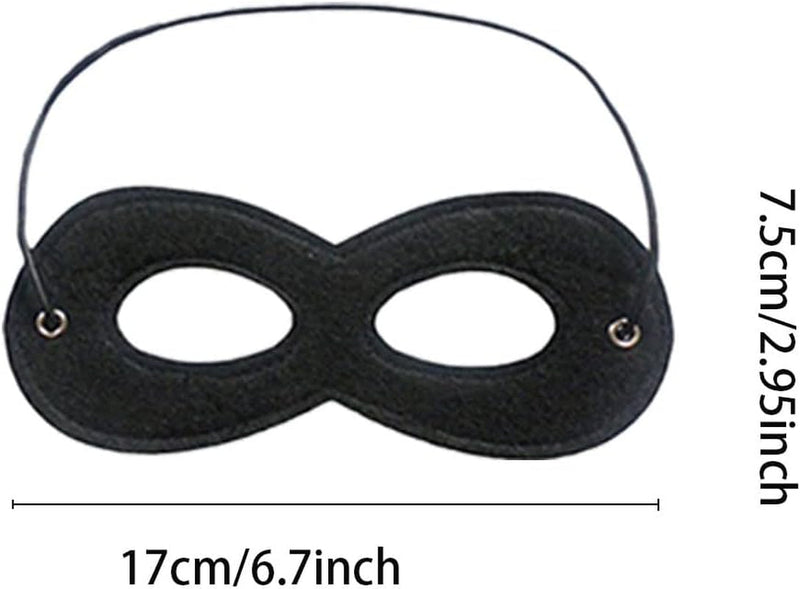 15Pcs Halloween Masks Felt Eye Masks Halloween Half Mask Felt Dress up Masks Costume Mask for Halloween Party Costume