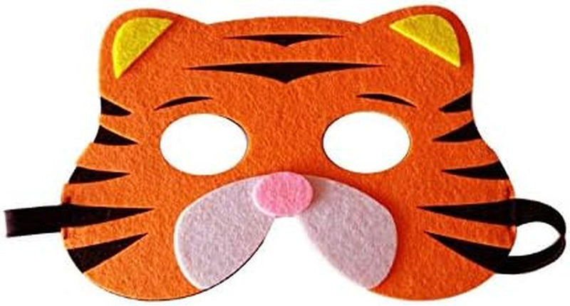 3 Piece Felt Masks Animal Halloween Masks Dress-Up Party Accessory Parent-Child Game