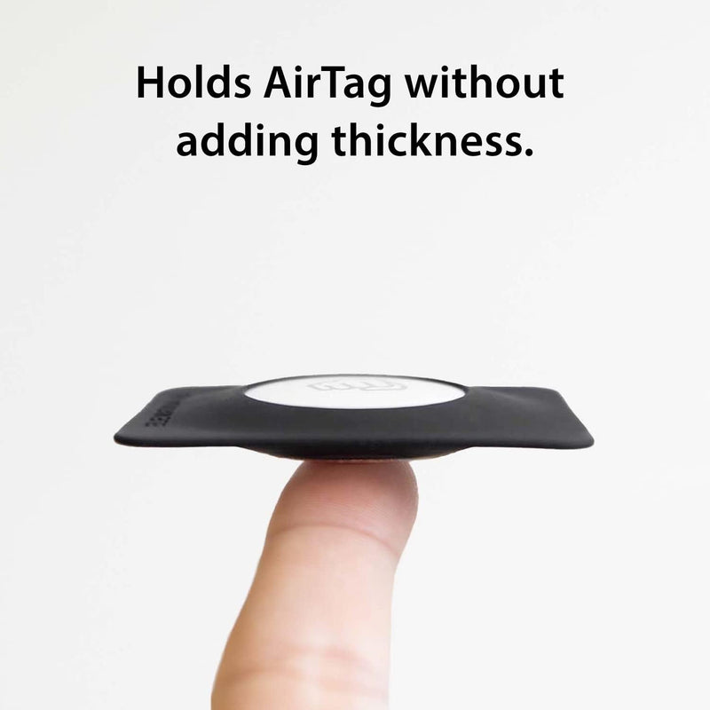 Elevation Lab Tagvault™ - Airtag Wallet Holder Compact (Single) | Thin & Flexible, Stays Hidden, Patent Pending