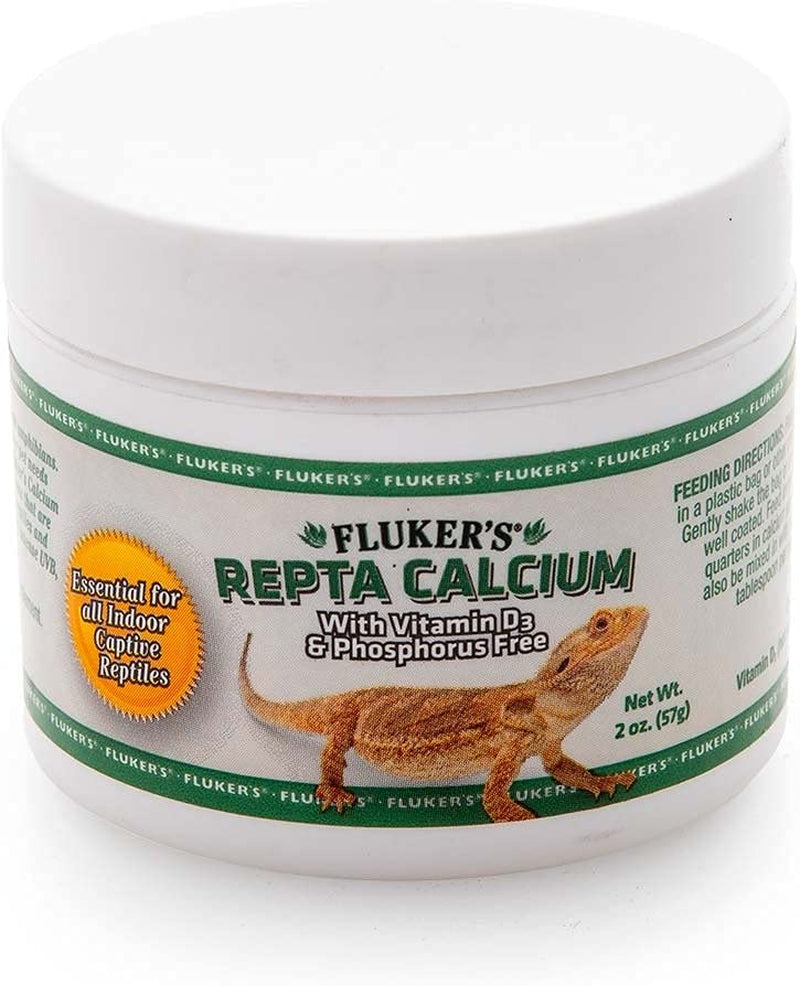 Fluker'S Calcium Reptile Supplement with Added Vitamin D3, 4 Oz.