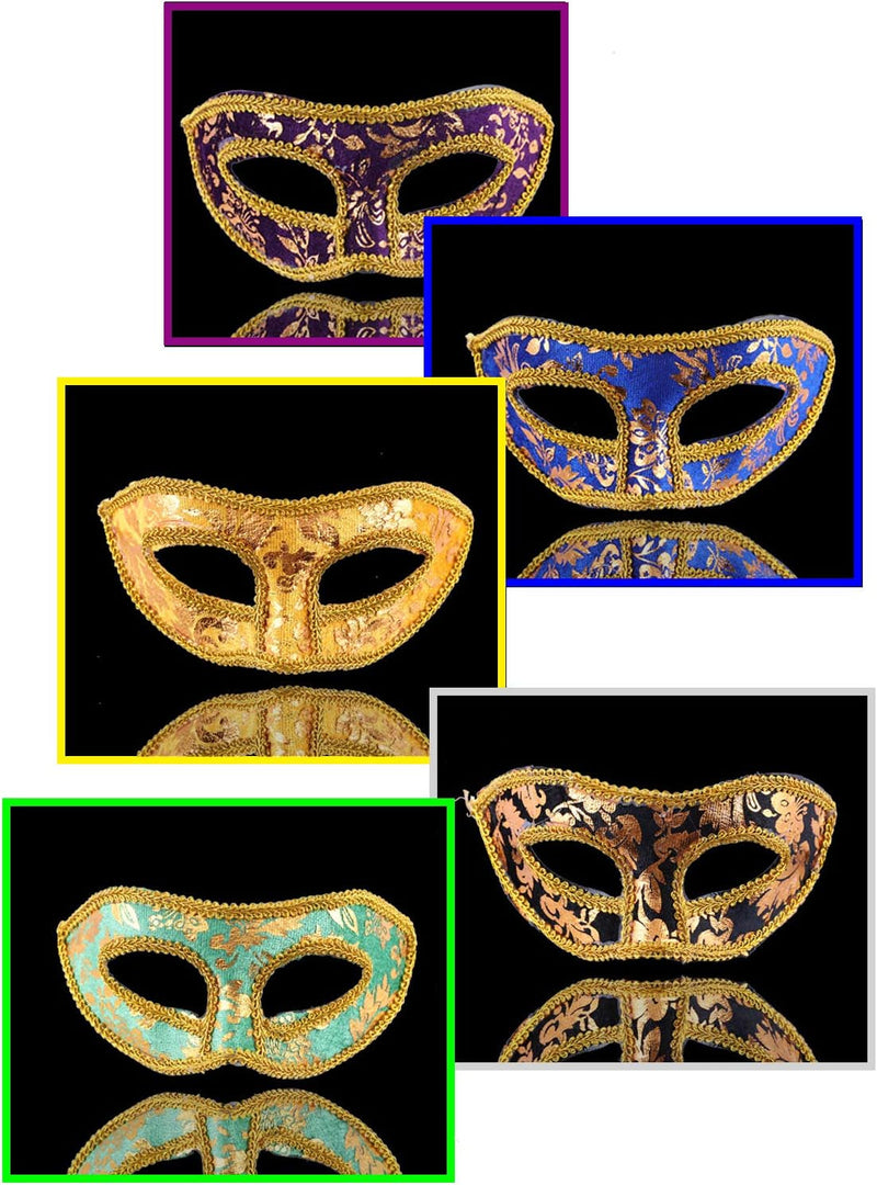 14 PCS Unisex Retro Masquerade Masks Half Face Masks Vintage Venetian Masks