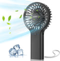 Easyacc Handheld Fan, 2023 4Th New 5000 Battery Operated Desk Fan [ 4 Speed 20 Hours Quiet Powerful Hand Fan ] Power Indicator/One Touch Power off Foldable Personal Fan for Travel Office Outdoor