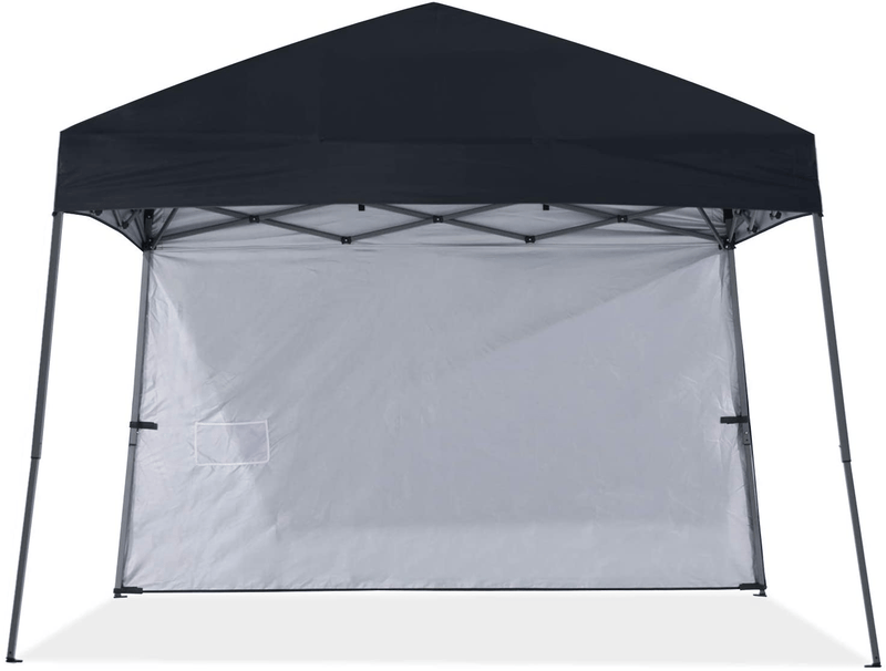 ABCCANOPY Stable Pop up Outdoor Canopy Tent with 1 Sun Wall, Bonus Backpack Bag,Sky Blue Home & Garden > Lawn & Garden > Outdoor Living > Outdoor Structures > Canopies & Gazebos ABCCANOPY black 10x10 