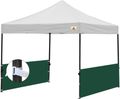 ABCCANOPY Sunwall Accessory, Two Half Walls for 10'x10', 10'x15', 10'x20' Pop Up Party Canopy（2 Half Walls Only. Canopy Purchased Separately） (White)