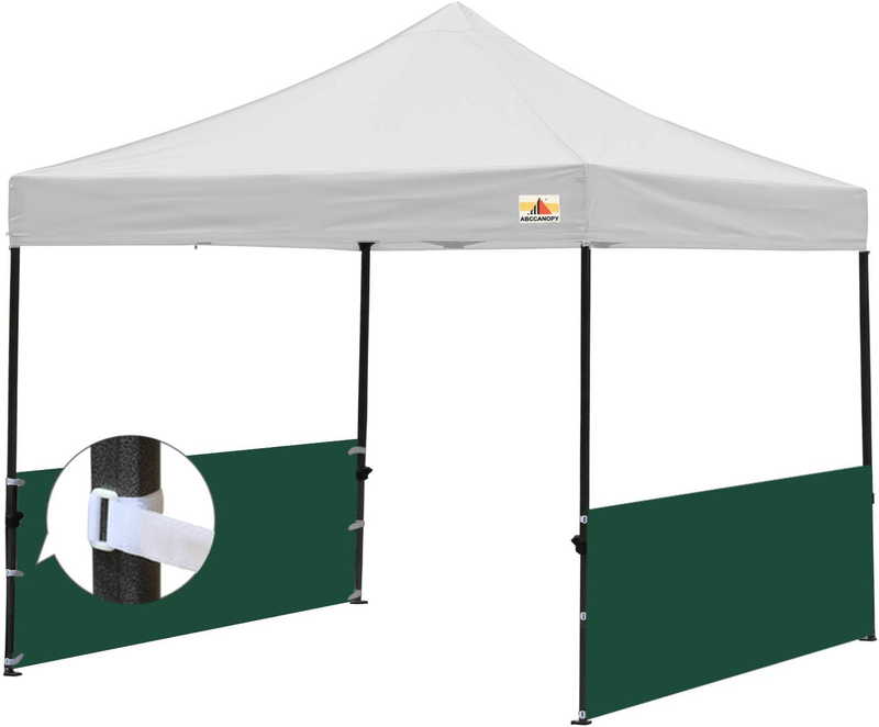 ABCCANOPY Sunwall Accessory, Two Half Walls for 10'x10', 10'x15', 10'x20' Pop Up Party Canopy（2 Half Walls Only. Canopy Purchased Separately） (White) Home & Garden > Lawn & Garden > Outdoor Living > Outdoor Structures > Canopies & Gazebos ABCCANOPY forest green  
