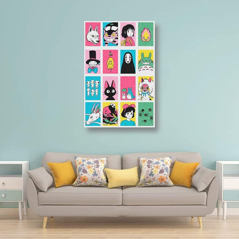 Aboutkk Anime Poster Canvas Wall Art Gift Idea Decor Home Posters Artworks 12X18Inch(30X45Cm) Lwebecn Home & Garden > Decor > Artwork > Posters, Prints, & Visual Artwork ABOUTKk   