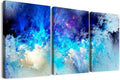 Abstract Mountain in Daytime Canvas Prints Wall Art Paintings Abstract Geometry Wall Artworks Pictures for Living Room Bedroom Decoration, 12X16 Inch/Piece, 3 Panels Home Bathroom Wall Decor Posters Home & Garden > Decor > Artwork > Posters, Prints, & Visual Artwork MHARTK66 3 Pieces Abstract Blue Pictures 16x24inches*3pcs 