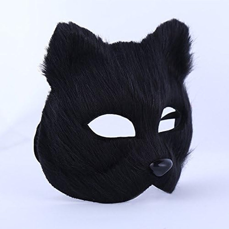 1Pcs Hallween Animal Mask Fox Mask for Halloween Easter Carnival Masquerade Costume Party Cosplay Props