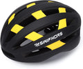 Adult Mountain Road Bike Helmet Bicycle for Men Women Adult 54-58 CM Sporting Goods > Outdoor Recreation > Cycling > Cycling Apparel & Accessories > Bicycle Helmets SWIFHORS Black&Yellow Medium 
