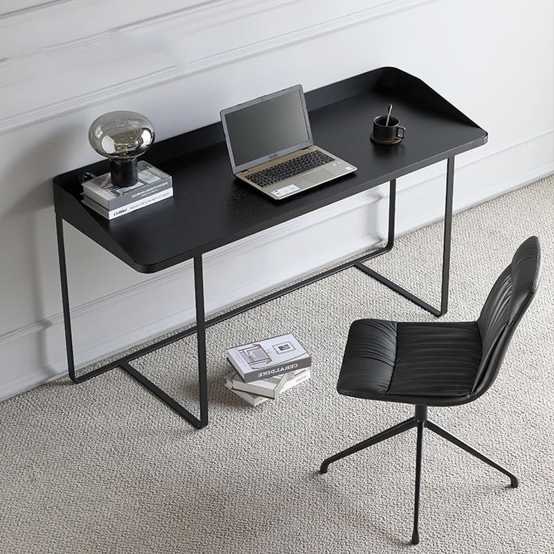 Computer Desk Side Table 120/140/160 Cm Simple Office Desk Home Computer Table Thickened Iron Frame Writing Desk Study Table Study Workstation Gaming Desk Large Desk(Size:1.4 Meters)