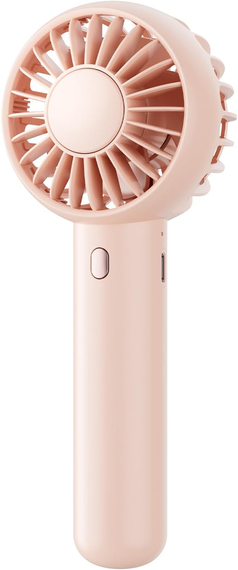 Gaiatop Mini Portable Fan, Navy Blue, Cute Design, Powerful Wind, Handheld and Desktop, Rechargeable Battery