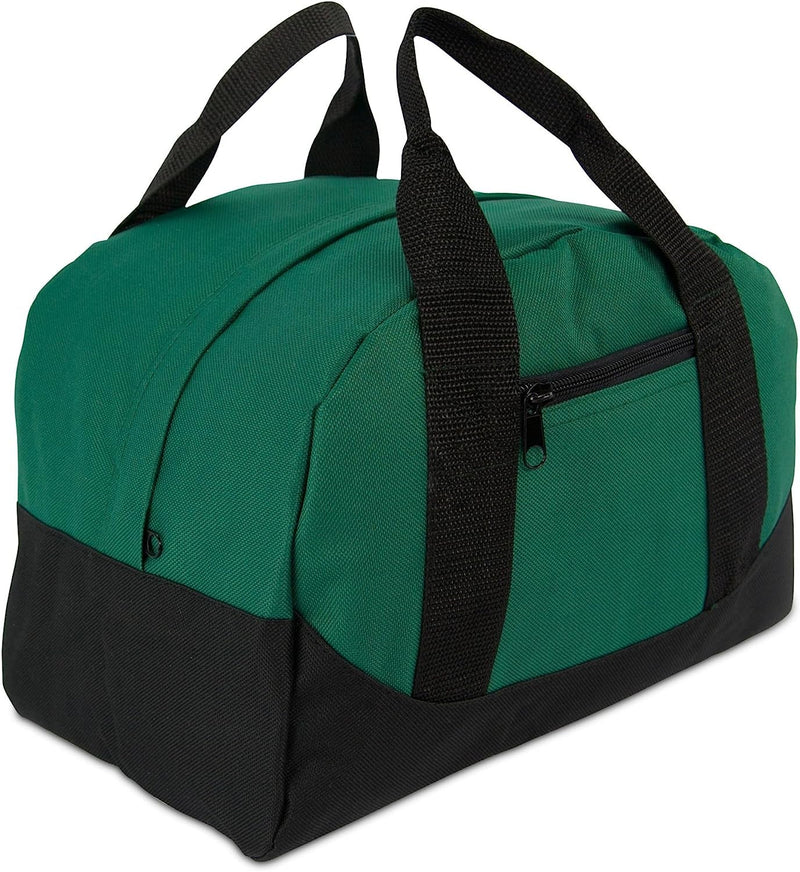 12" Mini Two Tone Duffle Bag