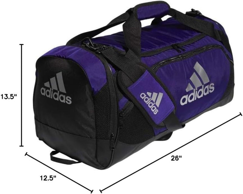 Adidas Team Issue 2 Medium Duffel Bag Team Collegiate Purple, One Size