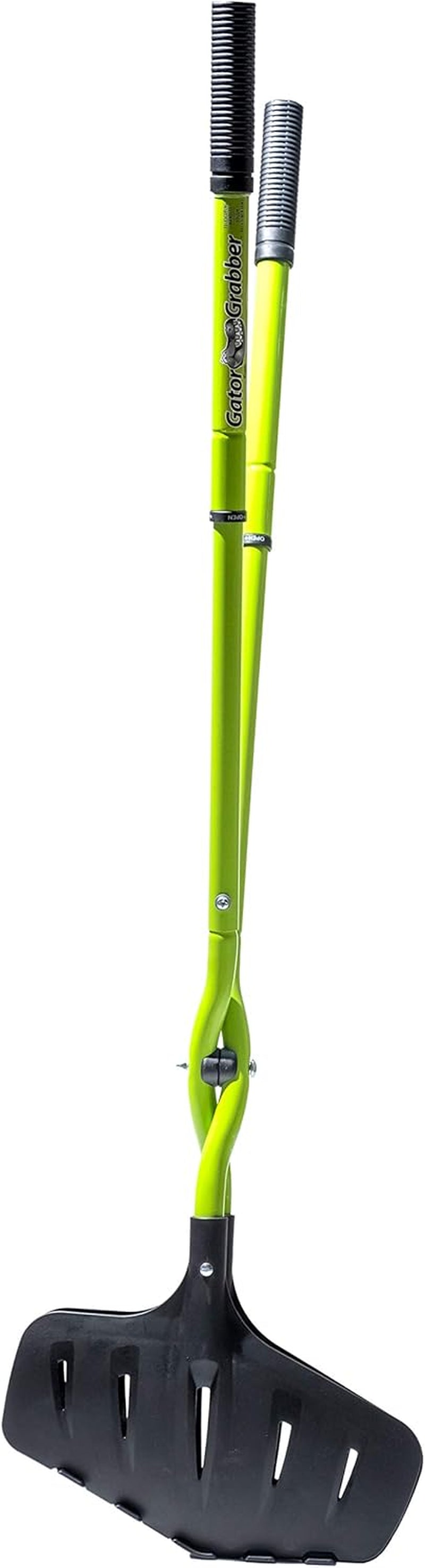 Earthwise 50002 Gator Grabber Telescoping Leaf Clean-Up Tool, Green/Black