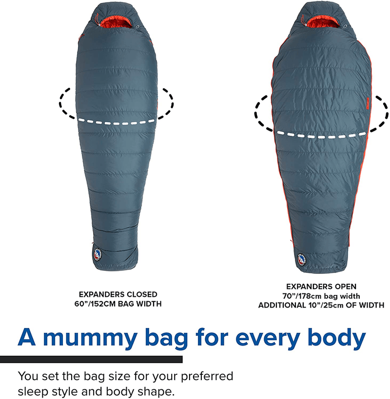 Big Agnes Torchlight Expandable down Mummy Sleeping Bag Sporting Goods > Outdoor Recreation > Camping & Hiking > Sleeping Bags Big Agnes   