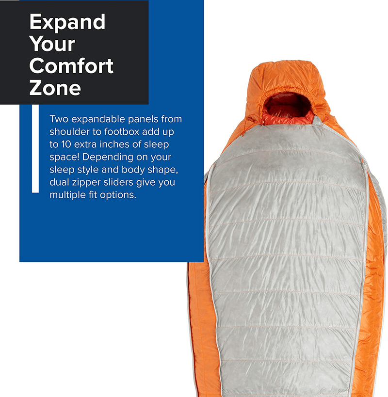 Big Agnes Torchlight UL Expandable down Mummy Sleeping Bag Sporting Goods > Outdoor Recreation > Camping & Hiking > Sleeping Bags Big Agnes   