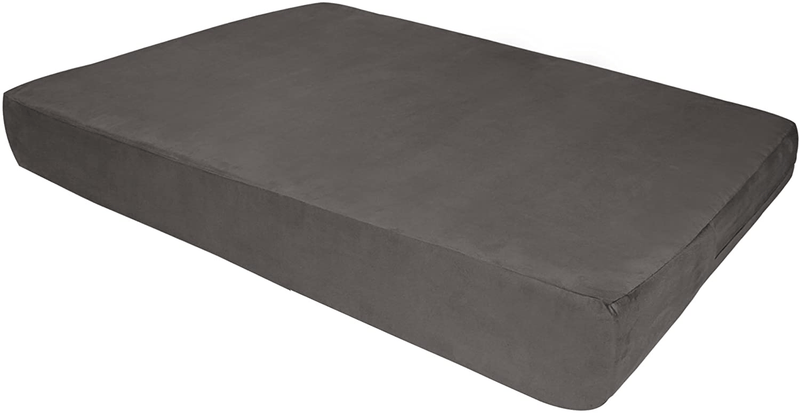 Big Barker 7" Pillow Top Orthopedic Dog Bed for Large and Extra Large Breed Dogs (Sleek Edition) (Large (48 X 30 X 7), Charcoal Gray) Animals & Pet Supplies > Pet Supplies > Dog Supplies > Dog Beds Big Barker   