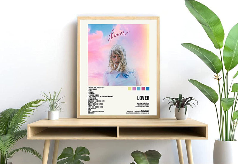 Bklvy Girls Album Cover Posters 9 Set 11X14 Inch Music Posters Album Cover HD Print Room Aesthetic Pictures for Living Room Bedroom Music Classroom Wall Decor Art Home & Garden > Decor > Artwork > Posters, Prints, & Visual Artwork Bklvy   