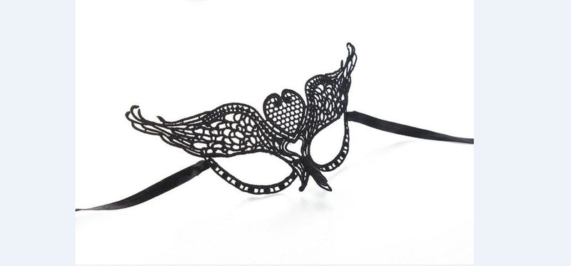 Black Lace Sexy Women Eye Face Mask Masquerade Party Ball Prom Halloween Costume Apparel & Accessories > Costumes & Accessories > Masks Meihuida   