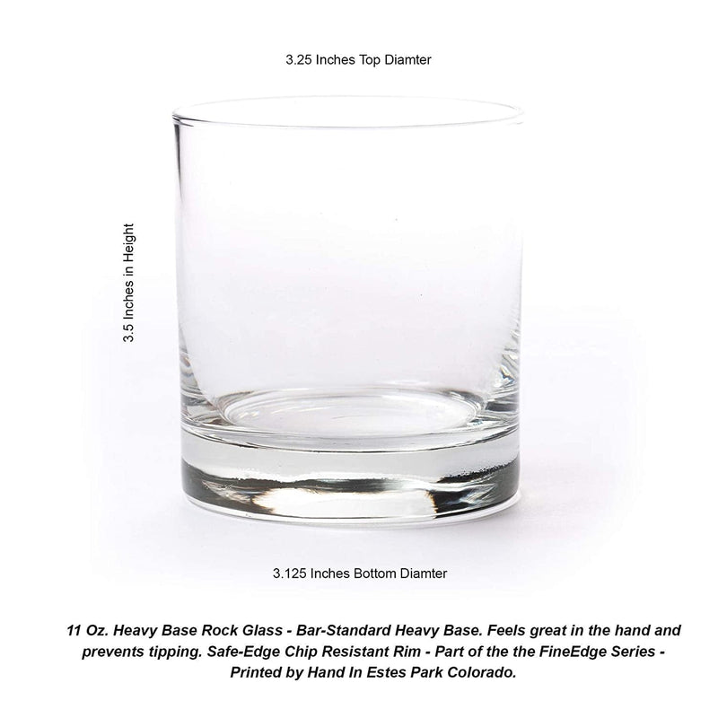 Black Lantern Whiskey Glasses – Cocktail Glasses and Glassware Sets, Old Fashioned Rocks Glass for Bourbon, Scotch, Whiskey, Forest Landscape Design, Set of 2 Glasses Home & Garden > Kitchen & Dining > Tableware > Drinkware Black Lantern   