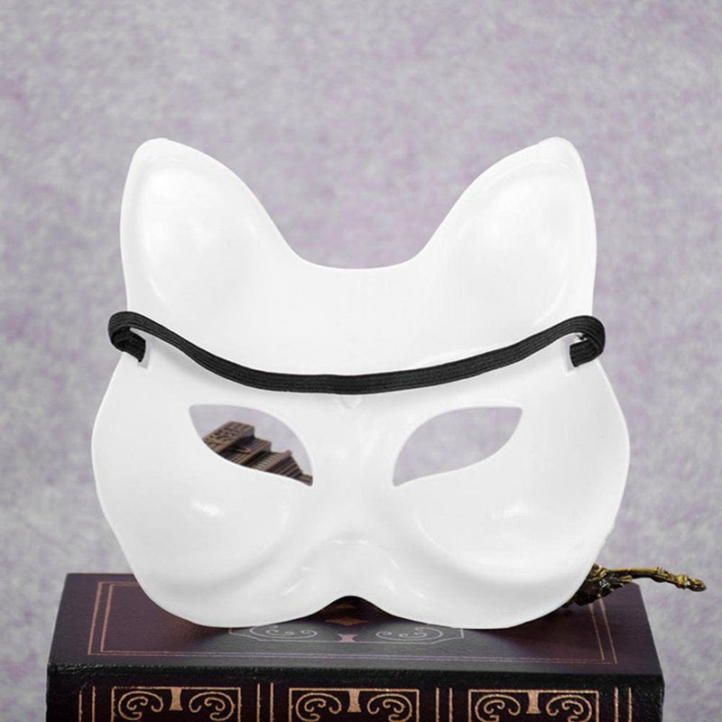 Blank Plastic Fox Face Mask DIY Handmade Costume Party Cosplay Decoration Apparel & Accessories > Costumes & Accessories > Masks KE-US   
