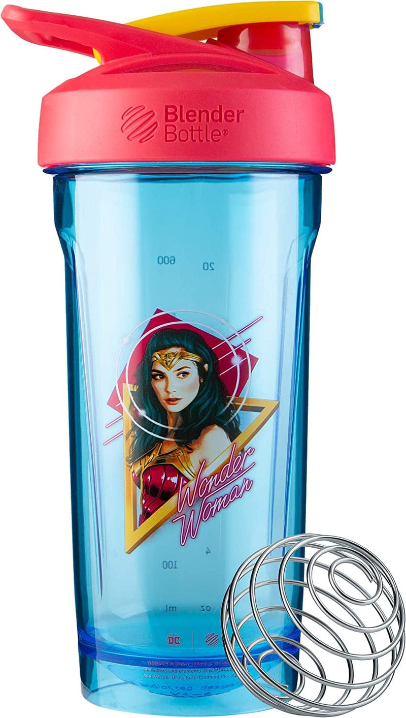 Blender Bottle Strada Tritan Shaker Bottle, 28-Ounce, Wonder Woman Head (C03931) Home & Garden > Kitchen & Dining > Barware BlenderBottle   