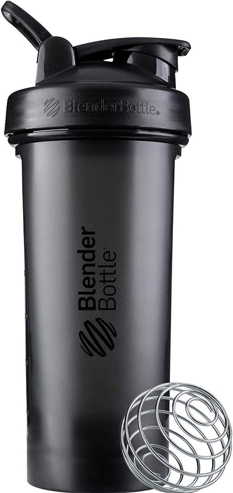 Blenderbottle Classic Shaker Bottle Perfect for Protein Shakes and Pre Workout, 20-Ounce, Clear/Black/Black & Classic V2 Shaker Bottle Perfect for Protein Shakes and Pre Workout, 28-Ounce, Black Home & Garden > Kitchen & Dining > Barware BlenderBottle   