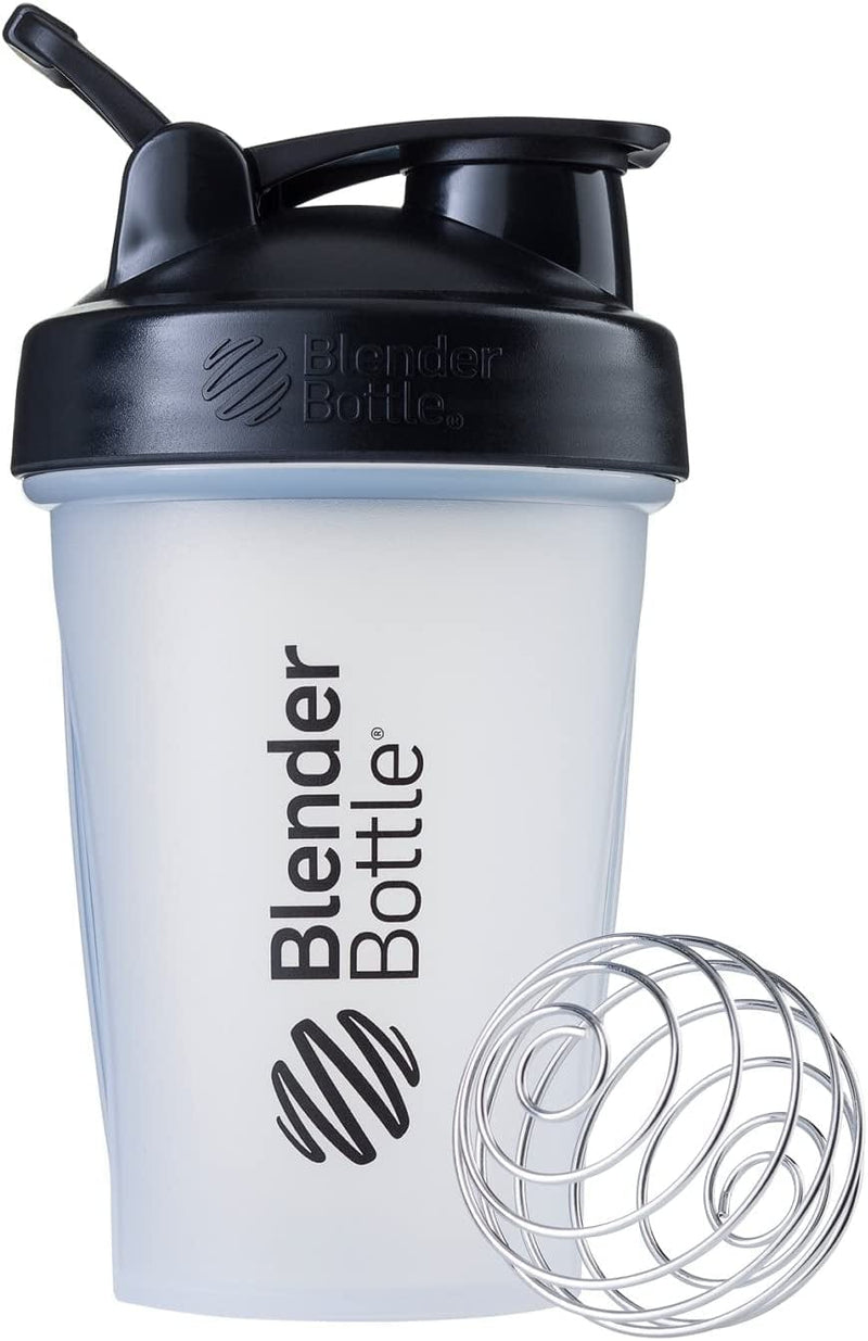 Blenderbottle Classic Shaker Bottle Perfect for Protein Shakes and Pre Workout, 20-Ounce, Clear/Black/Black & Classic V2 Shaker Bottle Perfect for Protein Shakes and Pre Workout, 28-Ounce, Black Home & Garden > Kitchen & Dining > Barware BlenderBottle Clear/Black/Black Bottle 20-Ounce