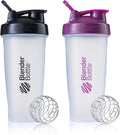 Blenderbottle Classic Shaker Bottle Perfect for Protein Shakes and Pre Workout, 28-Ounce (2 Pack), All Black Home & Garden > Kitchen & Dining > Barware BlenderBottle Colors May Vary  