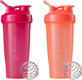 Blenderbottle Classic Shaker Bottle Perfect for Protein Shakes and Pre Workout, 28-Ounce (2 Pack), All Black Home & Garden > Kitchen & Dining > Barware BlenderBottle All Pink and Coral  