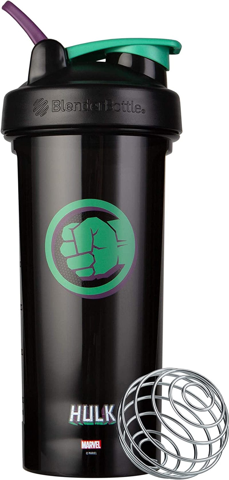 Blenderbottle Marvel Shaker Bottle Pro Series Perfect for Protein Shakes and Pre Workout, 28-Ounce, Thor Hammer Home & Garden > Kitchen & Dining > Barware BlenderBottle Hulk Fist  
