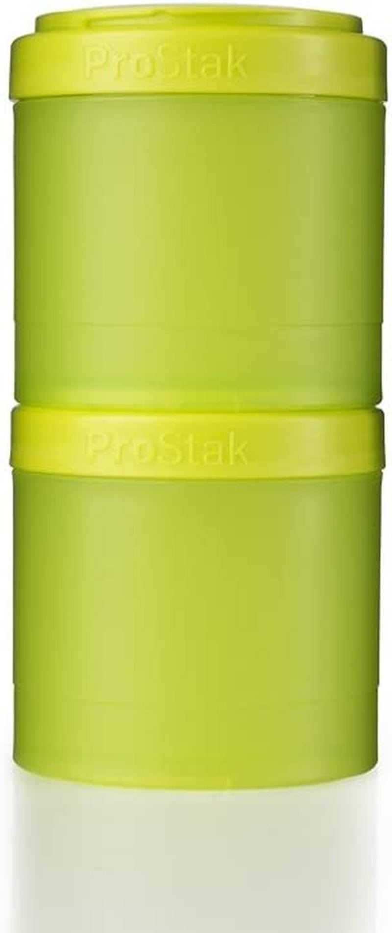 Blenderbottle Pro Stak Prostak Twist N' Lock Storage Jars Expansion 3-Pak with Pill Tray, All Black