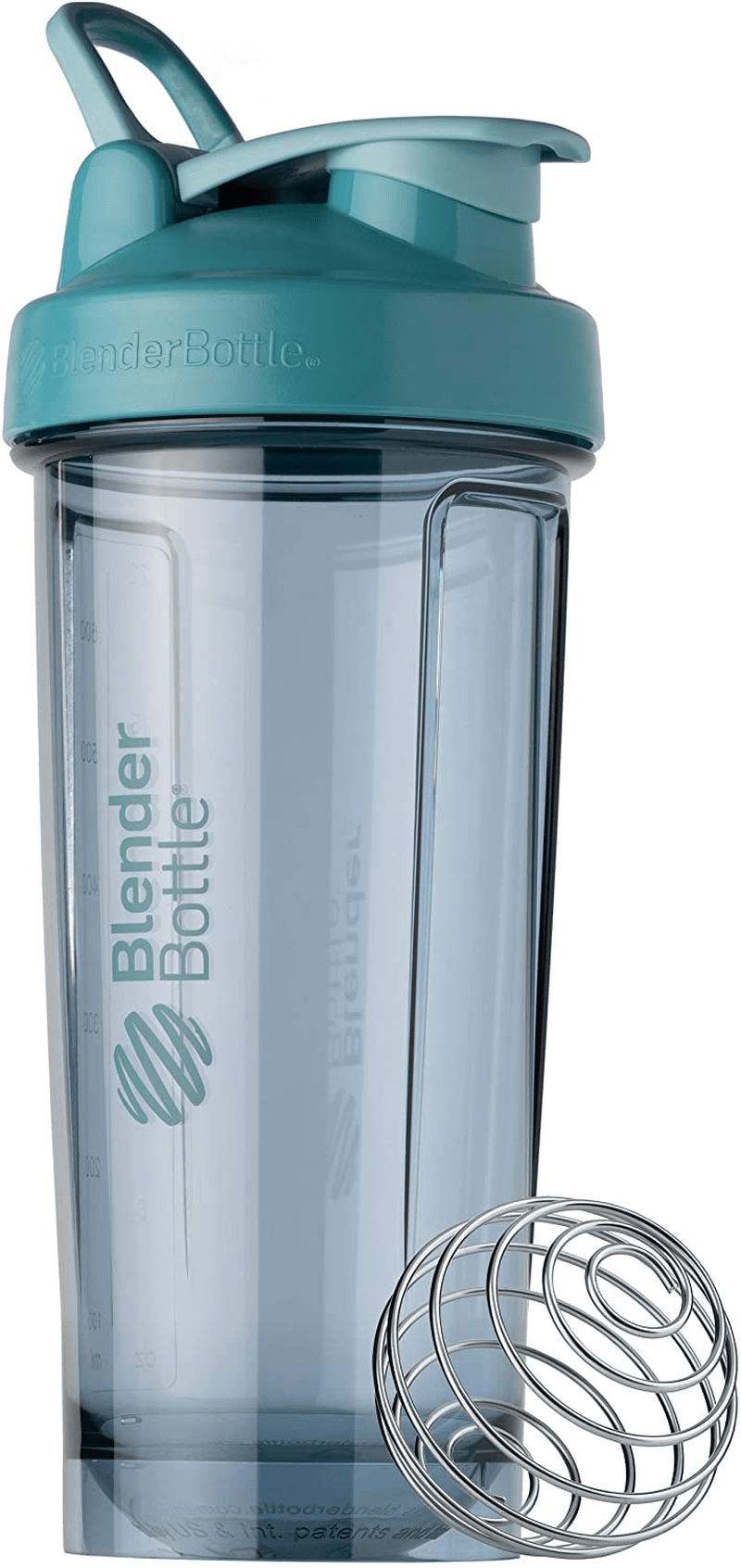 BlenderBottle Shaker Bottle Pro Series Perfect for Protein Shakes and Pre Workout, 24-Ounce, Black Sporting Goods > Outdoor Recreation > Winter Sports & Activities BlenderBottle Cerulean Blue 28-Ounce 