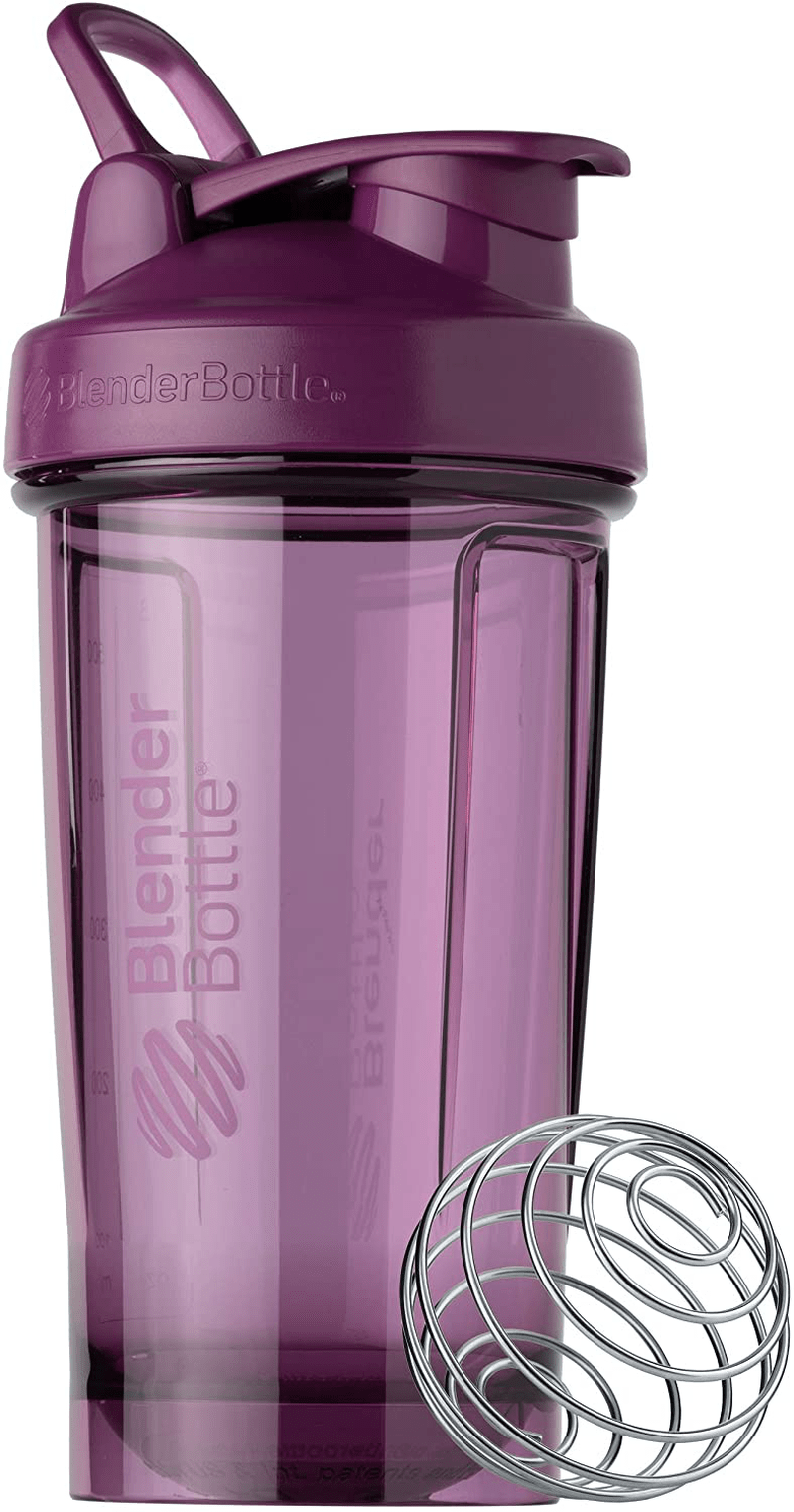 BlenderBottle Shaker Bottle Pro Series Perfect for Protein Shakes and Pre Workout, 24-Ounce, Black Sporting Goods > Outdoor Recreation > Winter Sports & Activities BlenderBottle Color Berry 24-Ounce 