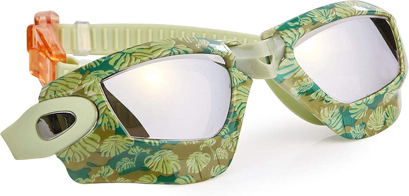 Bling 2O Kids Swimming Goggles - Boys 8+ Goggles Sporting Goods > Outdoor Recreation > Boating & Water Sports > Swimming > Swim Goggles & Masks Bling 2O Rainforest Green  