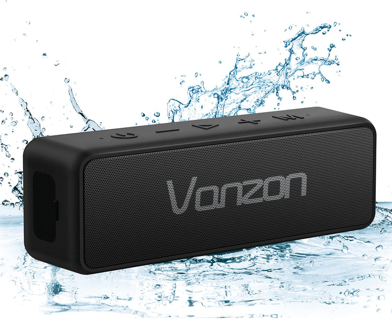 Bluetooth Speaker X5 Pro-Portable Wireless Speaker V5.0 with 20W Loud Stereo Sound, TWS, 24H Playtime & IPX7 Waterproof Vanzon Electronics > Audio > Audio Components > Speakers Vanzon Sounds Black  