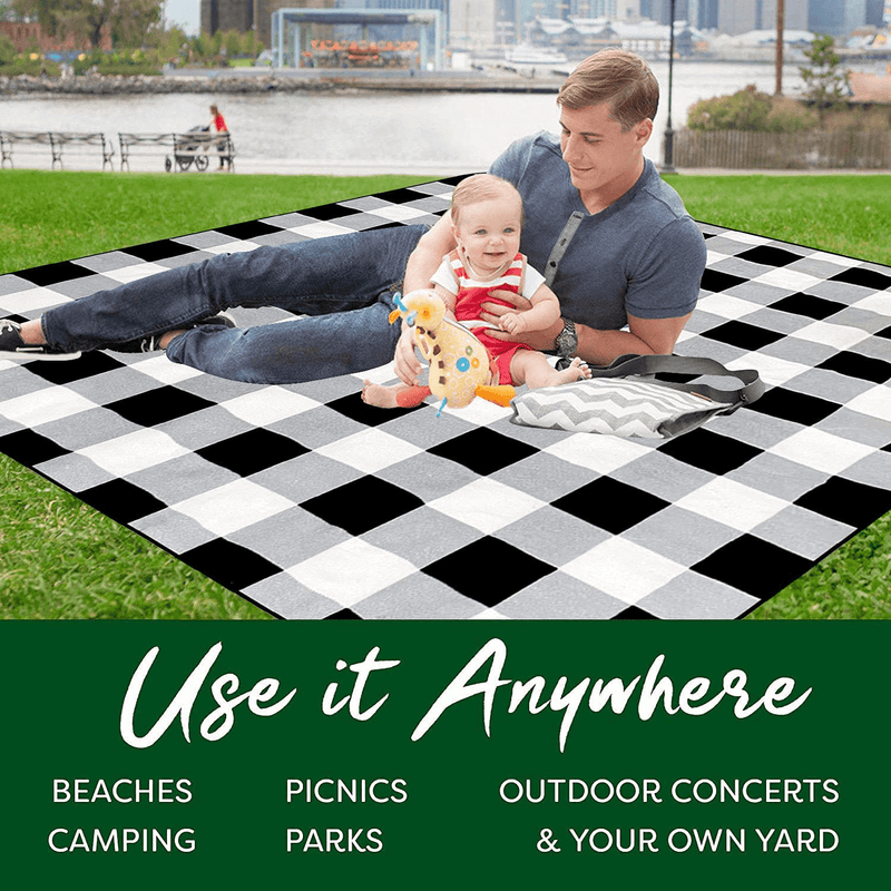 BMHNOONE Picnic Blanket,Picnic Blankets Waterproof Foldable with 3 Layers Material,Extra Large Picnic Blanket Picnic Mat Beach Blanket 80"x80" for Camping Beach Park Hiking,Larger & Thicker…… Home & Garden > Lawn & Garden > Outdoor Living > Outdoor Blankets > Picnic Blankets BMHNOONE   