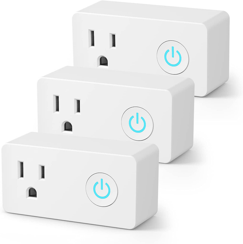 BN-LINK WiFi Heavy Duty Smart Plug Outlet, No Hub Required with Energy Monitoring and Timer Function, White, Compatible with Alexa and Google Assistant, 2.4 Ghz Network Only (4 Pack) Home & Garden > Kitchen & Dining > Kitchen Appliances BN-LINK 3 Pack  
