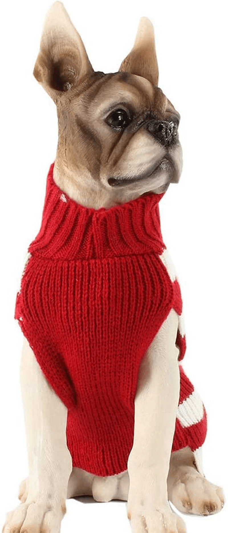 BOBIBI Pet Cartoon Reindeer Christmas Dog Sweater Pet Winter Knitwear Warm Clothes Animals & Pet Supplies > Pet Supplies > Dog Supplies > Dog Apparel BOBIBI   
