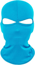 Bodbop Balaclava Face Mask Ski Mask Head Mask Full Face Cover Men Women Windproof Sun UV Protection Outdoor Sport Cycling Cap Sporting Goods > Outdoor Recreation > Winter Sports & Activities bodbop Blue  