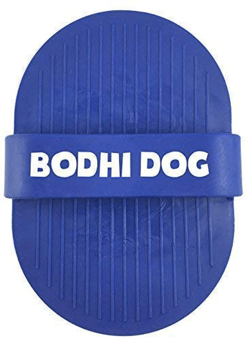Bodhi Dog New Grooming Pet Shampoo Brush | Soothing Massage Rubber Bristles Curry Comb for Dogs & Cats Washing | Professional Quality