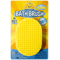 Bodhi Dog New Grooming Pet Shampoo Brush | Soothing Massage Rubber Bristles Curry Comb for Dogs & Cats Washing | Professional Quality Animals & Pet Supplies > Pet Supplies > Dog Supplies Bodhi Dog Yellow One Pack 