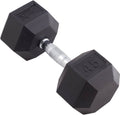 Body Sport Rubber Encased Hex Dumbbell Weight – Dumbbells for Exercises – Strength Training Equipment – Home Gym Accessories – Weight Training Sporting Goods > Outdoor Recreation > Winter Sports & Activities Body Sport Black 45-Pound  