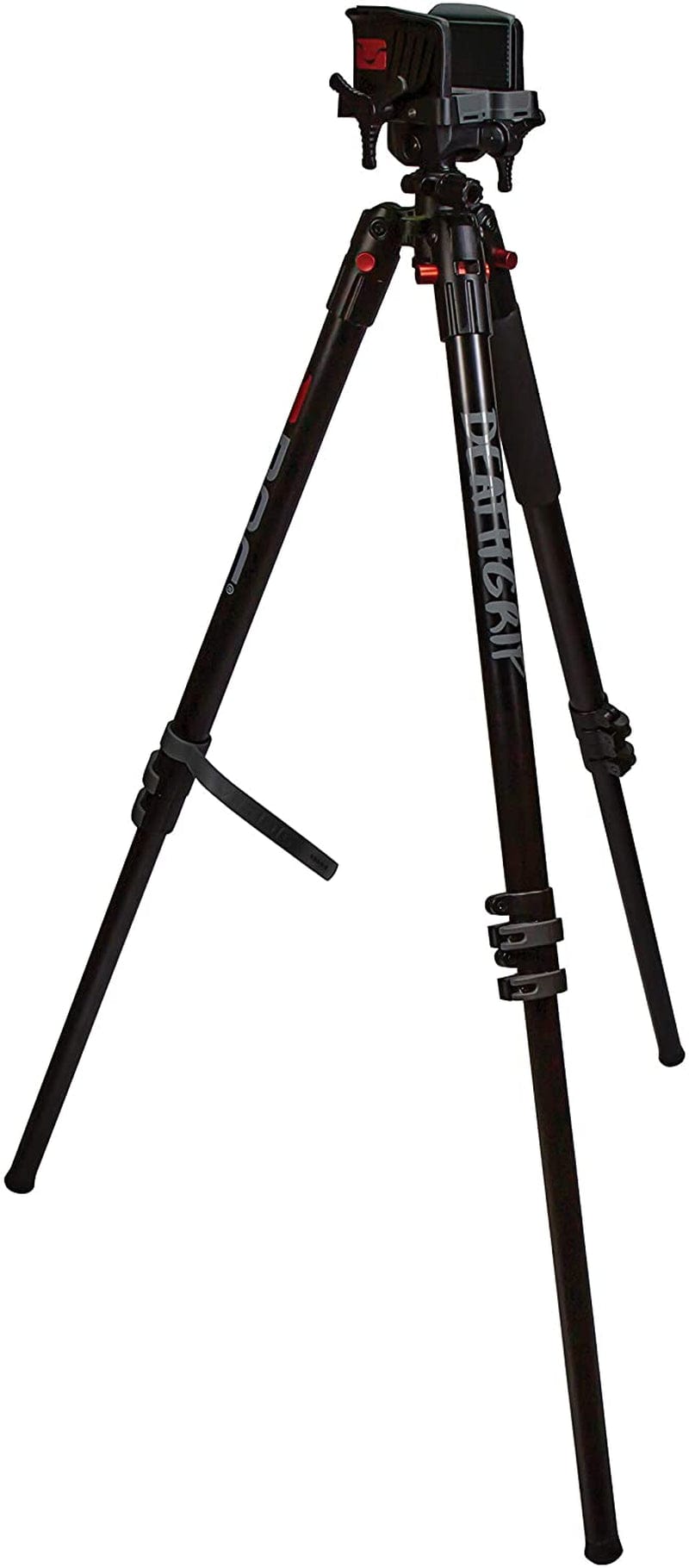 BOG Deathgrip Tripods with Durable Aluminum and Carbon Fiber Frames, Lightweight, Stable Design, Bubble Level, Adjustable Legs, and Hands-Free Operation for Hunting, Shooting, and Outdoors Sporting Goods > Outdoor Recreation > Winter Sports & Activities BOG Aluminum Tripod 