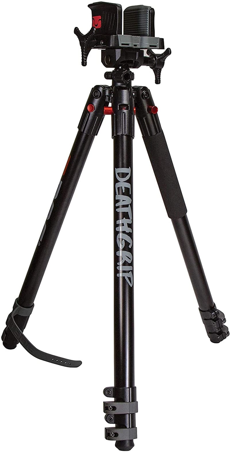 BOG Deathgrip Tripods with Durable Aluminum and Carbon Fiber Frames, Lightweight, Stable Design, Bubble Level, Adjustable Legs, and Hands-Free Operation for Hunting, Shooting, and Outdoors Sporting Goods > Outdoor Recreation > Winter Sports & Activities BOG   